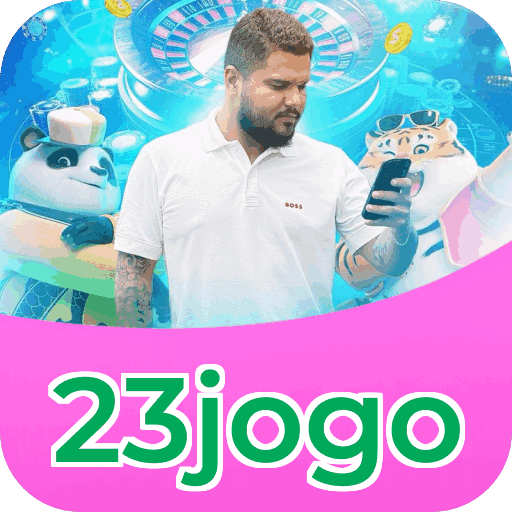 Interface do aplicativo 23jogo mostrando jogos disponíveis no iOS e Android